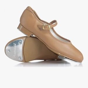 Tan Kids Dance Shoes